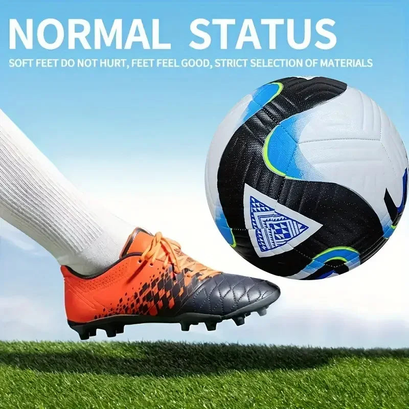 1pc Professional Offical Size 5 Soccer Ball (deflated), For Adult Outdoor Competition Training, Entertainment Wear-resistant And