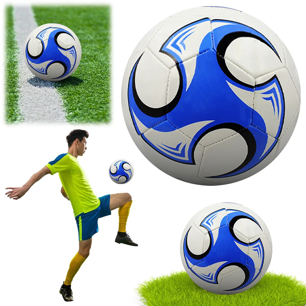 Size 5 Machine Stitched Football Waterproof Professional Soccer Ball PVC Outside Sport Football for Outdoor Sports