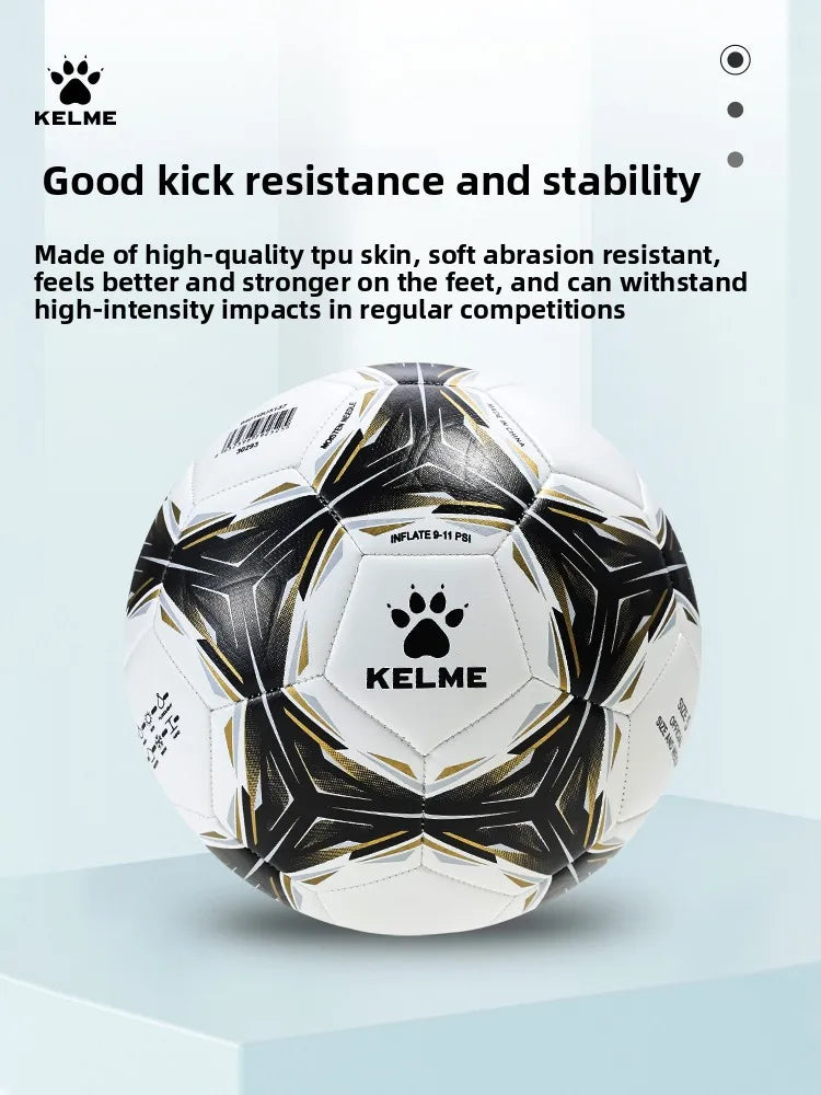 Kelme Professional Football Adult Training Competition Size 5 Football For Children And Youth Size 4 Ball High Bounce
